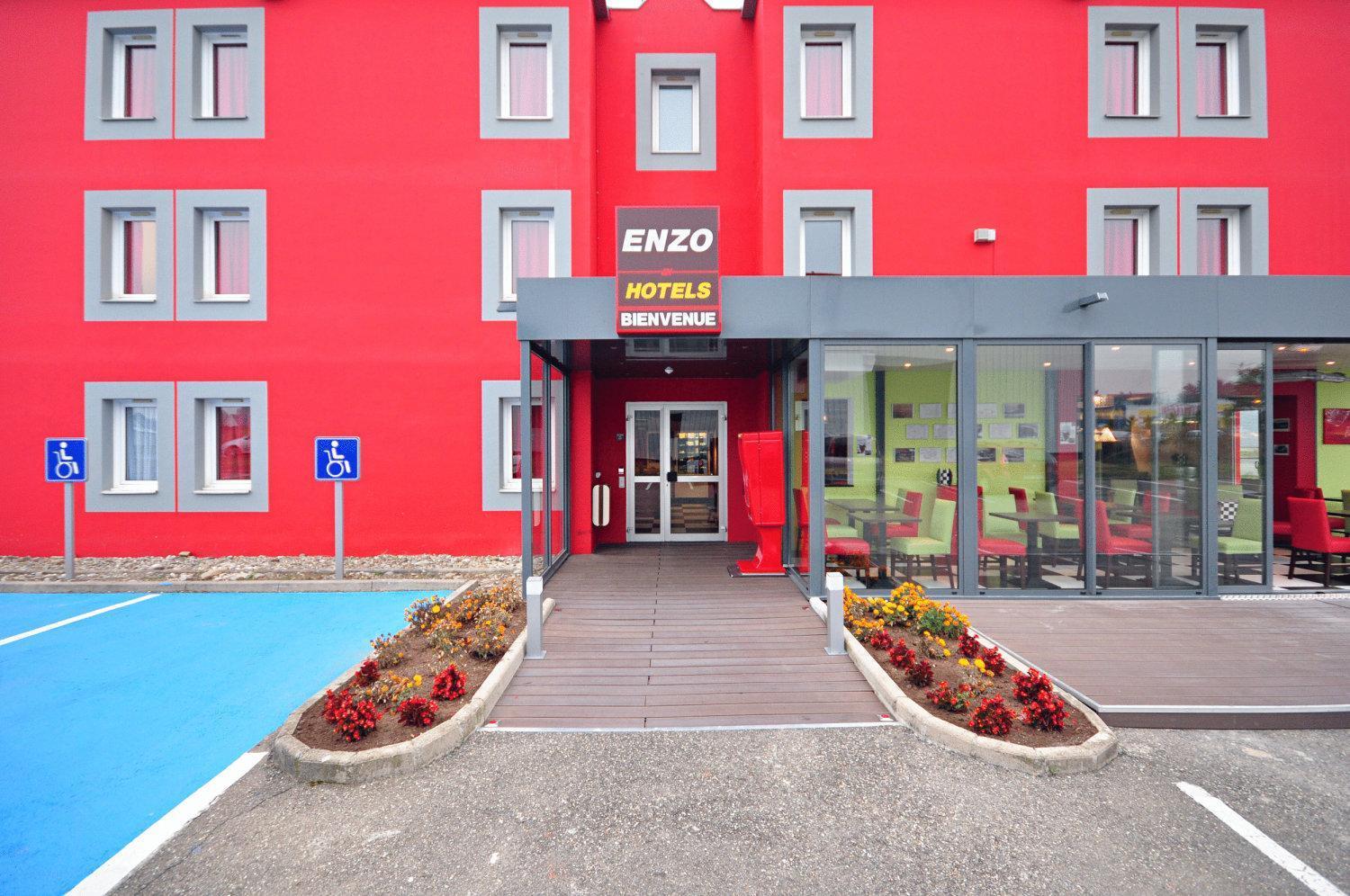 Enzo Hotel Mulhouse Sud Morschwiller Le Bas מראה חיצוני תמונה